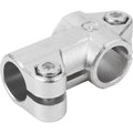 Kipp Tube Clamp 3-Way Flat, Form:A Stainless Steel, For Rnd. Tubes, A=18, 1, B=18, 1 K0475.11818